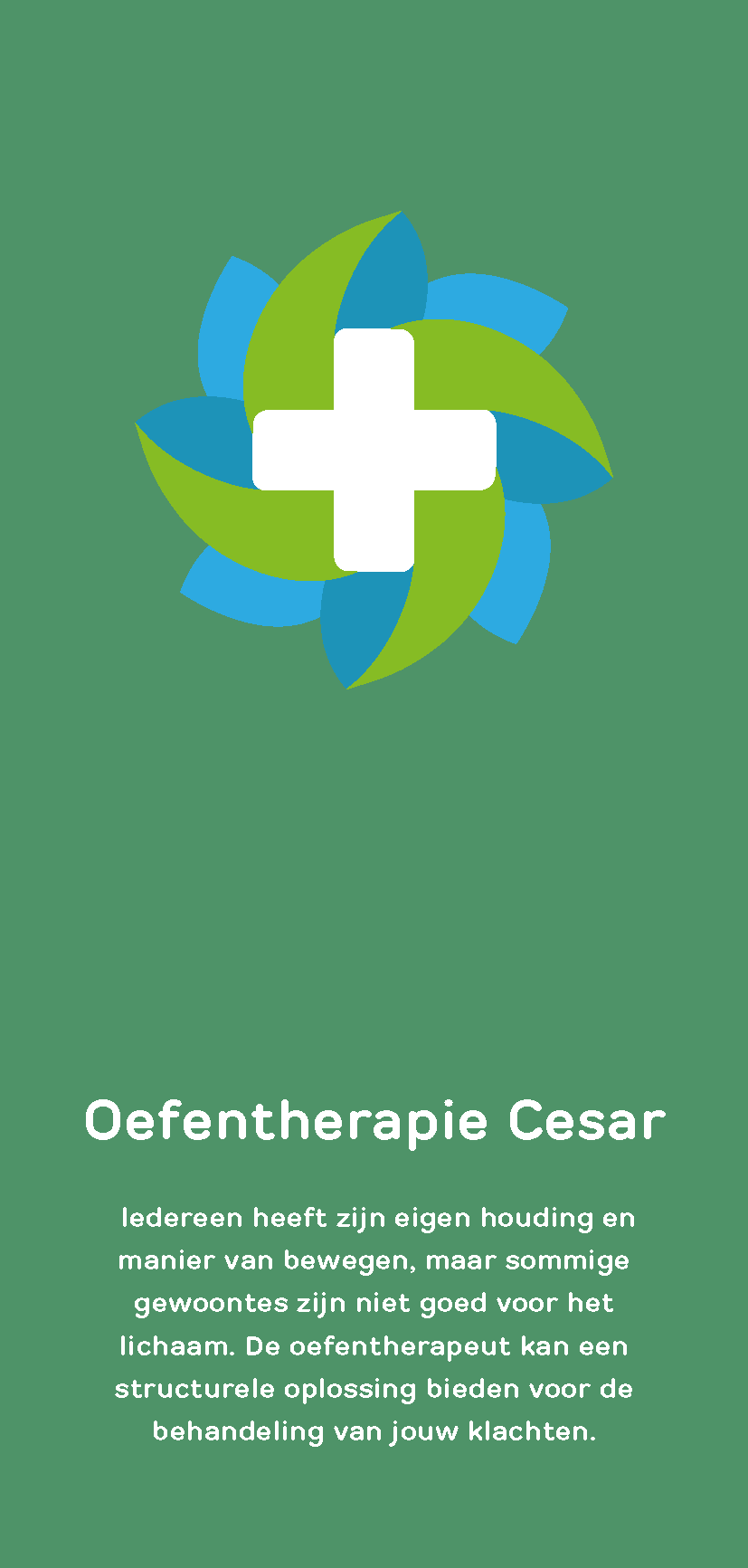 Flyer Oefentherapie Cesar