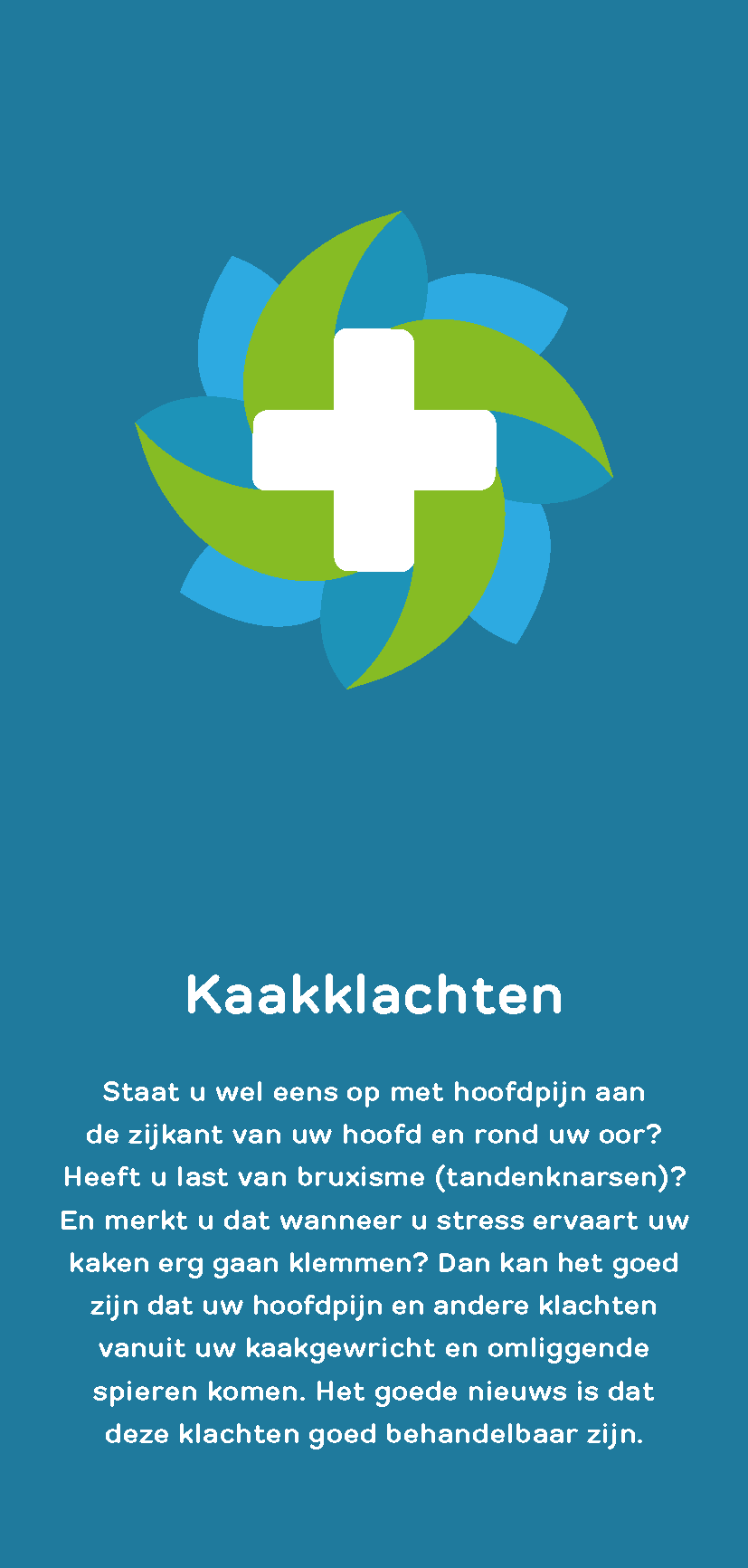 Flyer Kaakklachten