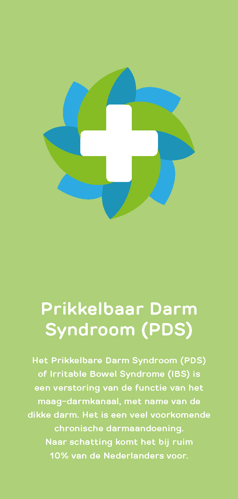 Flyer Prikkelbaar Darm Syndroom (PDS)