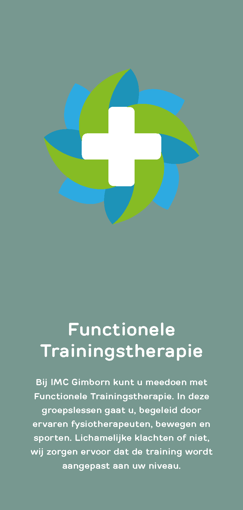 Flyer Functionele Trainingstherapie
