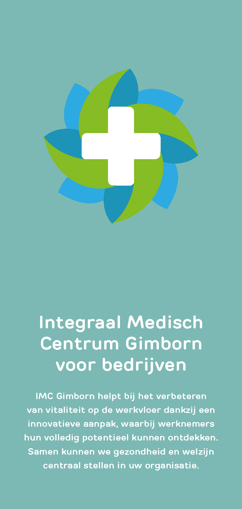 Flyer IMC Babborga voor bedrijven